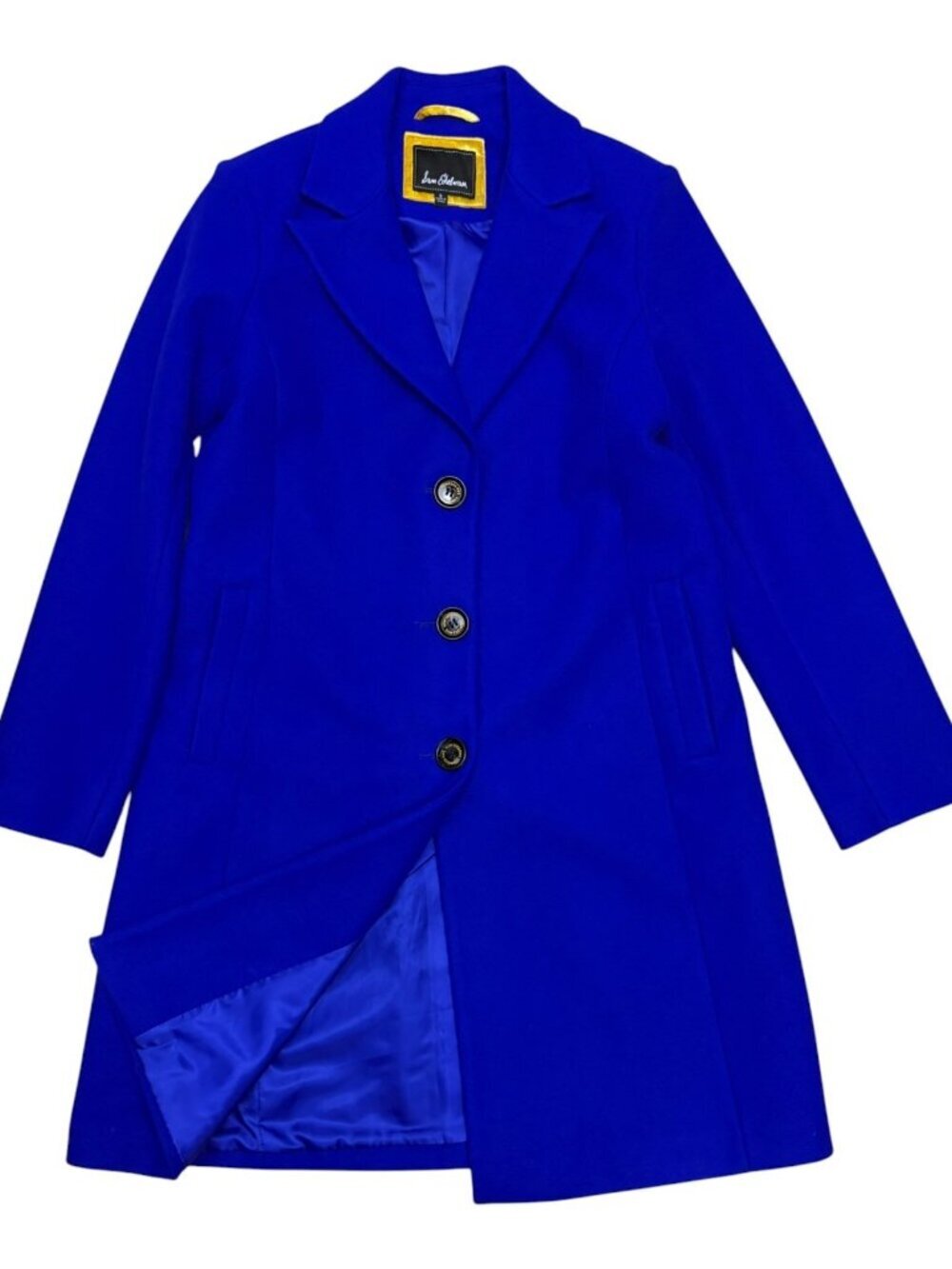 SAM EDELMAN Pea Coat Designer Business Casual Long Trench Jacket Womens Small